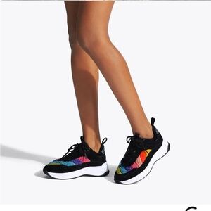KURT GEIGER LONDON KENSINGTON SNEAKER $260 Colorful Women' Sneakers size 6.5 NEW